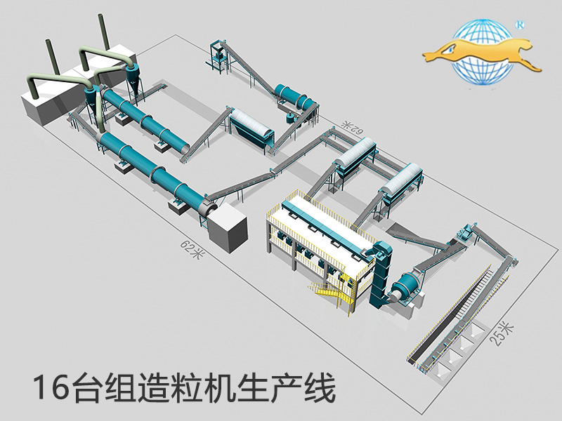 高溫快速發酵有機肥生產線